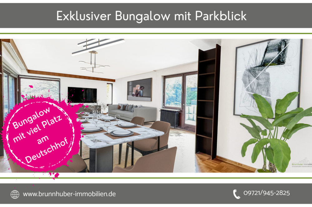 434 Exklusiver Bungalow mit Parkblick