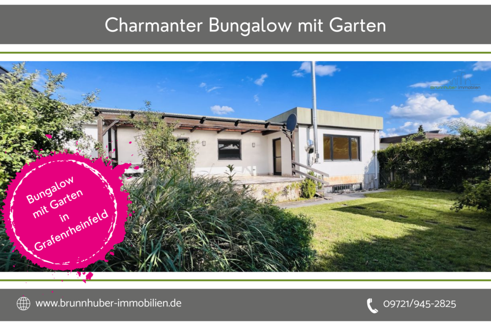 470 Charmanter Bungalow in Grafenrheinfeld